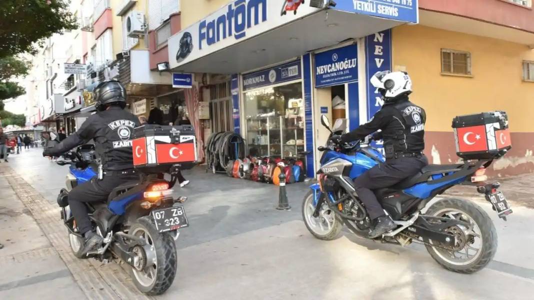 Antalya’da Zabıta Operasyonu 1